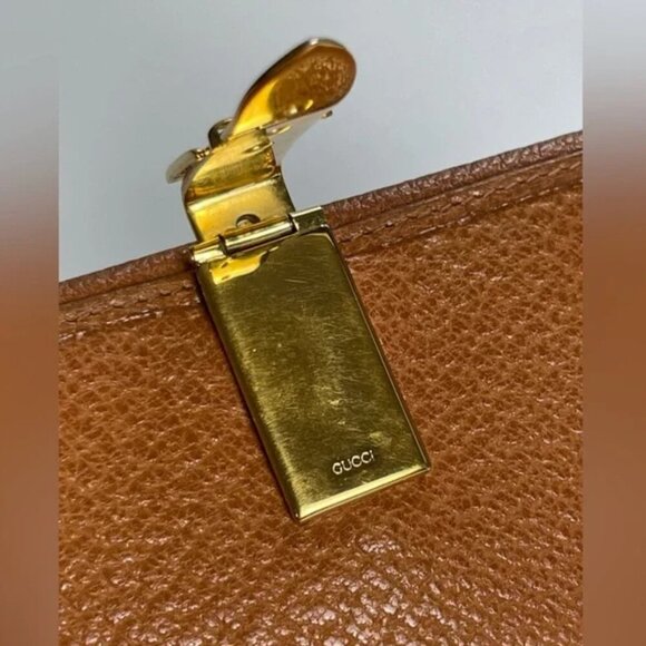 Vintage Gucci Buckle Long Wallet - Picture 3 of 10